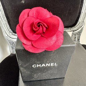 Vintage Chanel Camelia Flower Pin